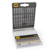 CAT DA06902 10 Parça Profesyonel Ahşap Hassas/Kaba/Düz/Kavisli Kesim Dekupaj Testere Ucu - Onivias